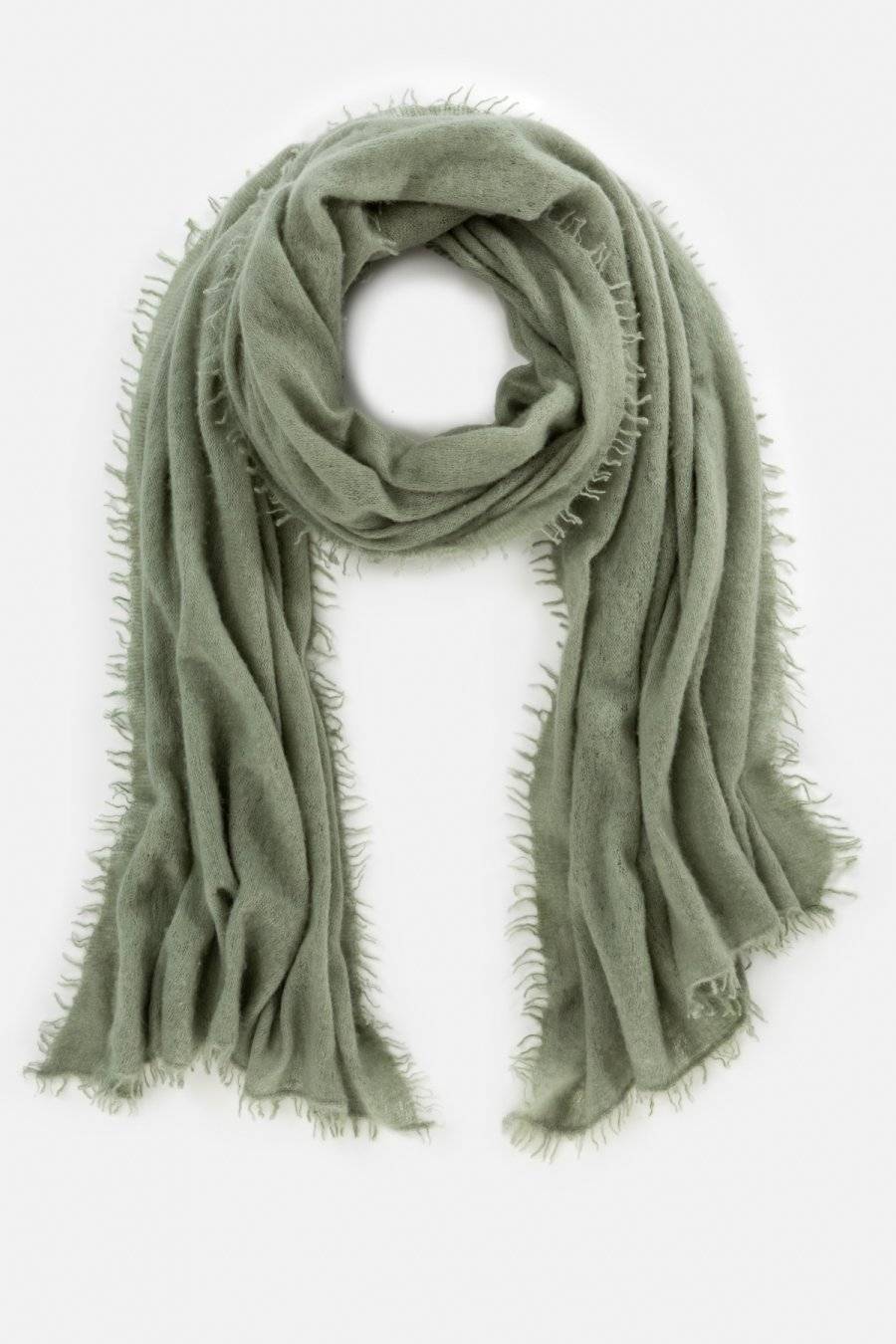 Mouleta Kaschmirschal grün Colors Online Shopping