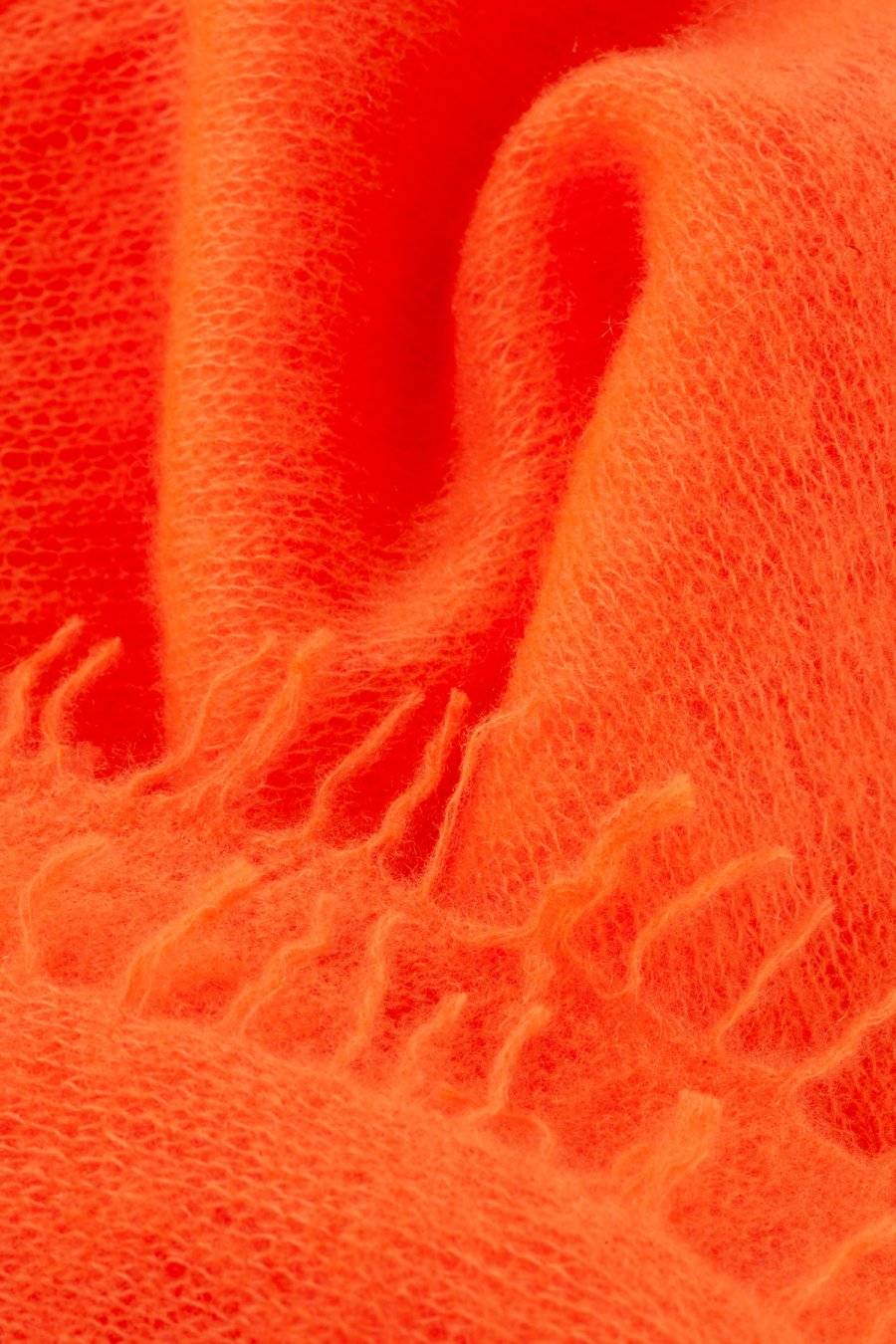 Mouleta Kaschmirschal orange Colors Preisnachlass