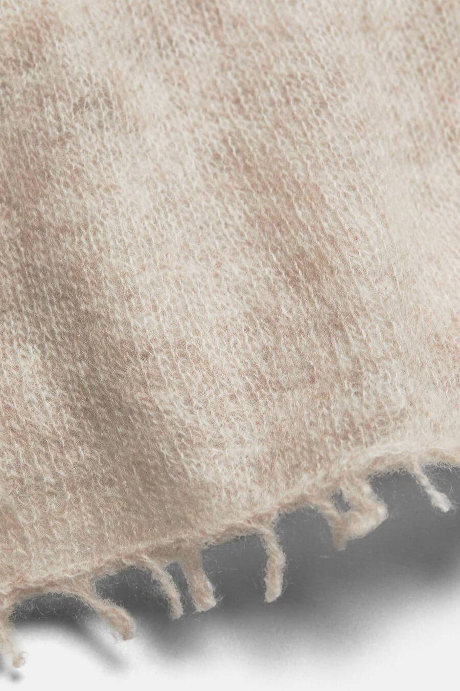 Mouleta Kaschmirschal beige Colors Saisonschlussverkauf