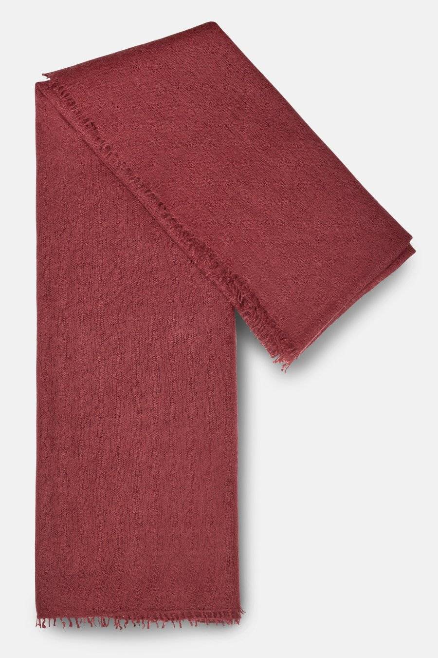 Mouleta Kaschmirschal rot Colors Lagerräumung