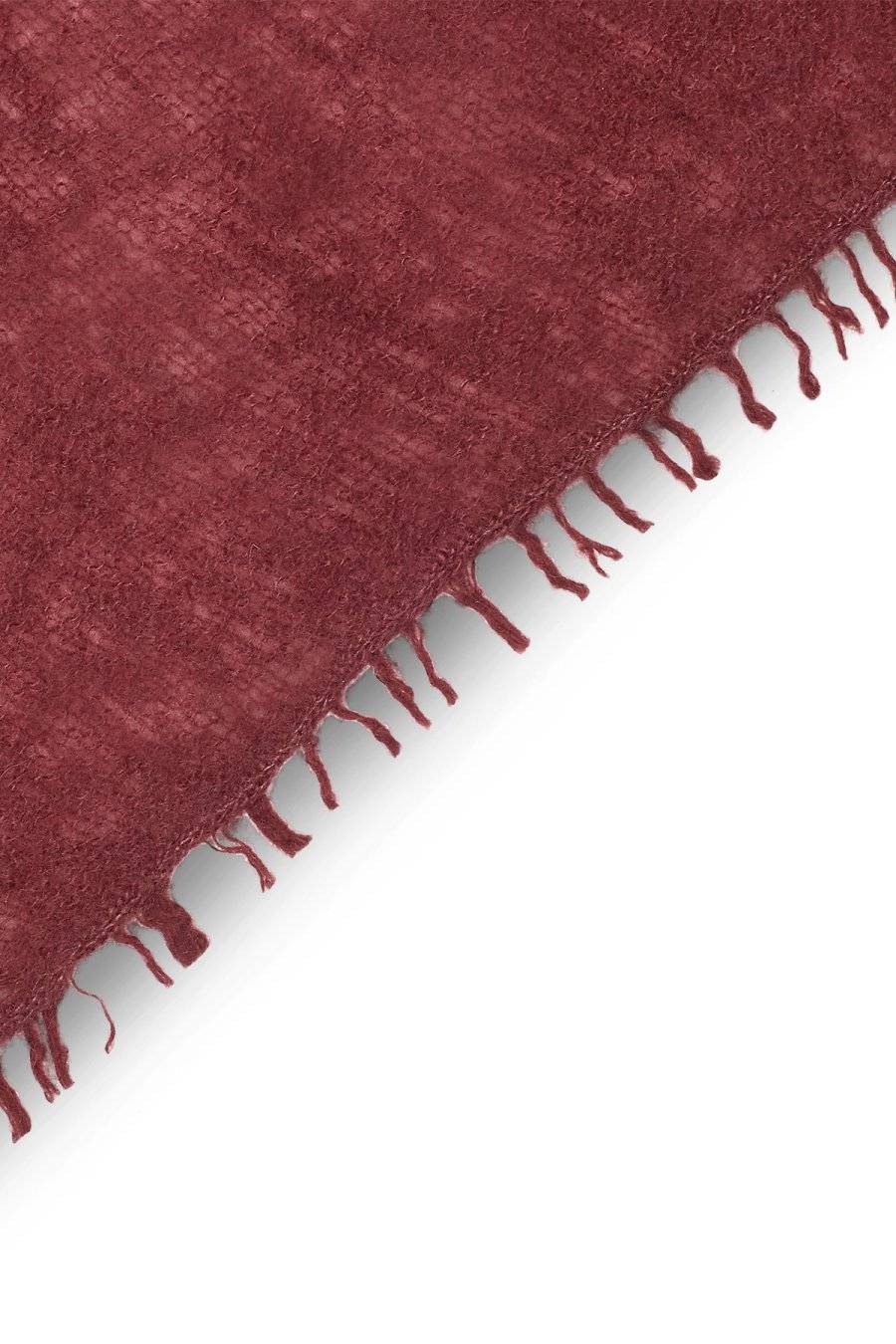 Mouleta Kaschmirschal rot Colors Lagerräumung