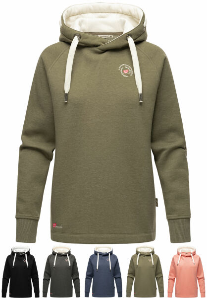 ﻿Navahoo Airii Damen Sweater Kapuzenpullover Hoodie Rabatte dieses Monats