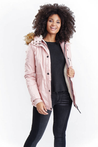 Navahoo Akira warme Damen Winterjacke mit Kapuze Outlet