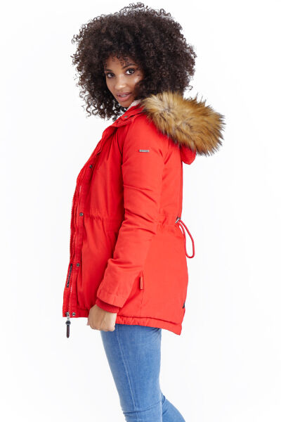 Navahoo Akira warme Damen Winterjacke mit Kapuze Outlet