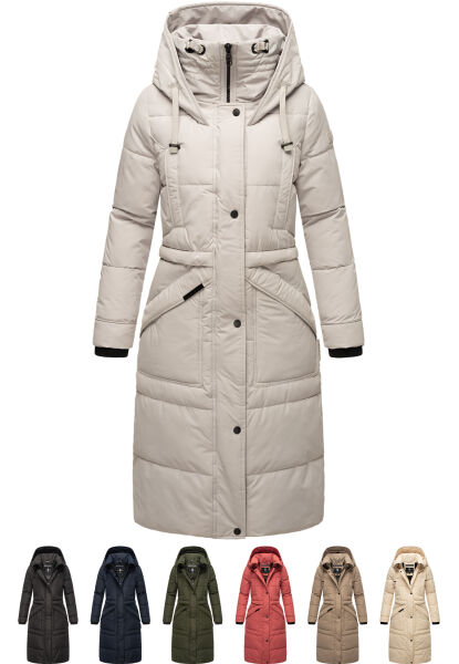 Navahoo Ayumii Damen lange Winter Steppjacke Angebote