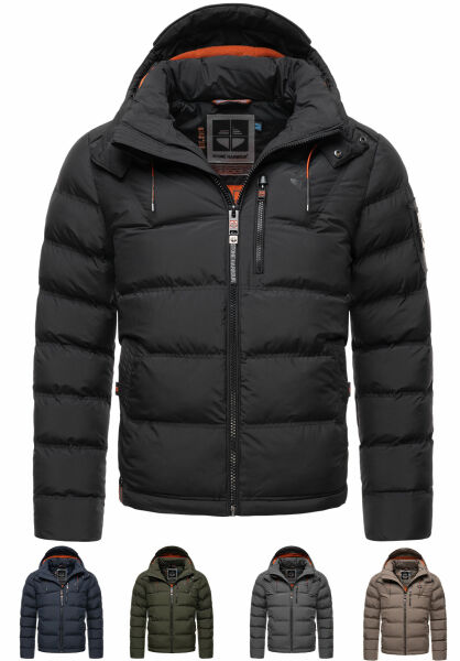Navahoo Stone Harbour Arvidoo Herren Winter Steppjacke Saisonschlussverkauf
