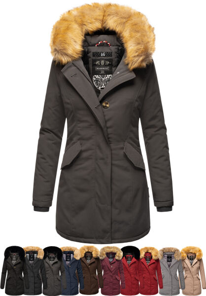 Navahoo Karmaa Damen Parka Winterjacke warm gefüttert Neueste Mode