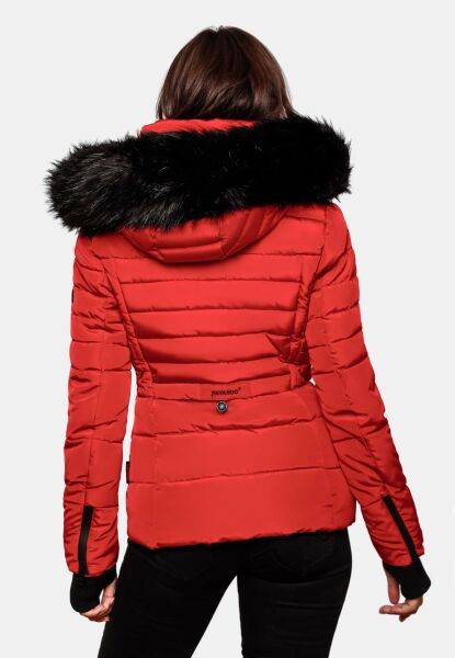 Navahoo Navahoo Adele Damen Winterjacke warm gefüttert Teddyfell Blitzangebot