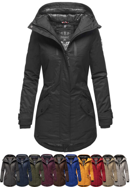 Navahoo Navahoo Avrille Damen Parka Winterjacke mit Kapuze Große Rabatte