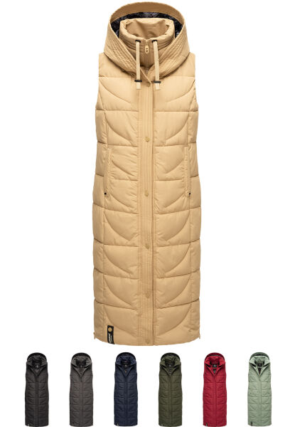 Navahoo Navahoo Brezelchen lange Damen Winter Weste