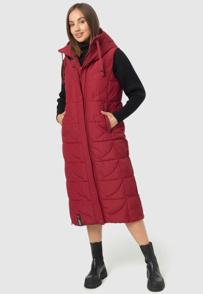 Navahoo Navahoo Brezelchen lange Damen Winter Weste Saisonale Angebote