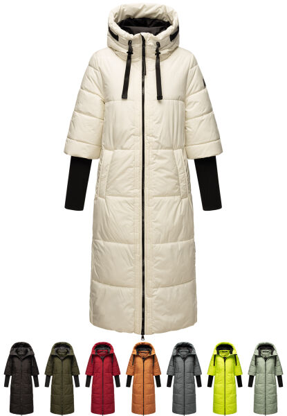 Navahoo Navahoo Ciao Miau Damen lange Winterjacke Kauf eins, bekomm eins gratis