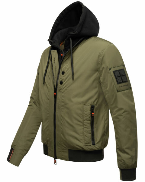 Navahoo Stone Harbour Hoobo Herren Bomber Jacke Bis zu 60% Rabatt