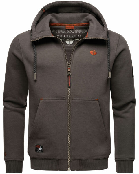 Navahoo Stone Harbour Jacobi Jami Herren Sweatjacke Hoodie Nur für heute