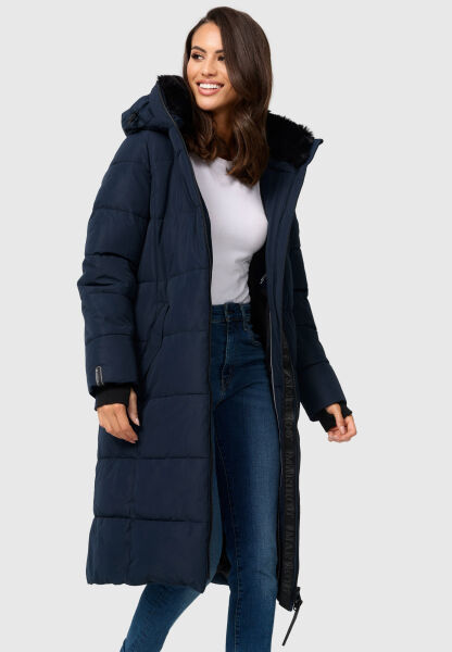 Navahoo Zuraraa lange Damen Winter Steppjacke zollfrei
