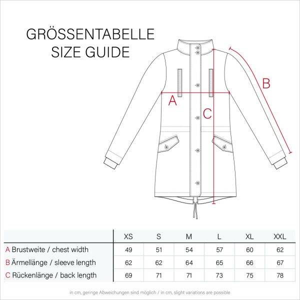 Navahoo Nekoo warm gefütterte Damen Winterjacke mit Kunstfell Online