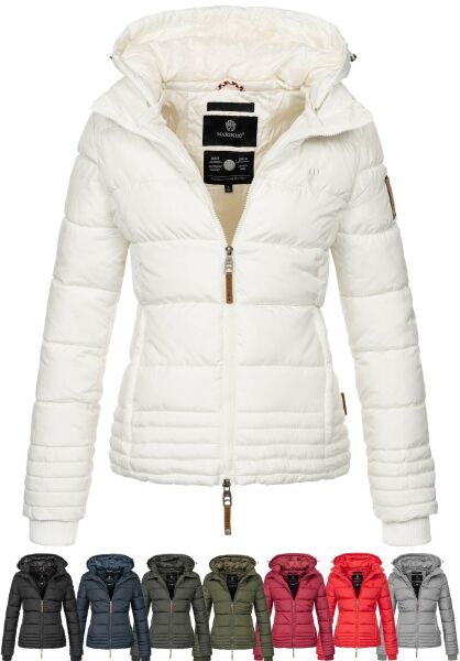 Navahoo Sole Damen Winter Steppjacke mit Kapuze Fabrikverkauf