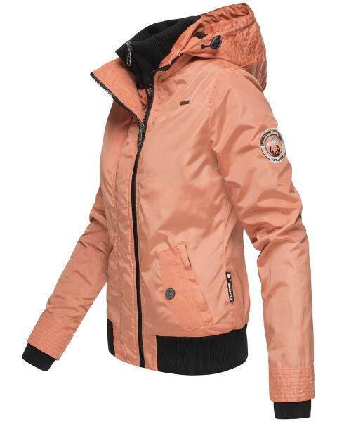 Navahoo Luyuu Damen Herbstjacke Frühjahrsjacke mit Kapuze Sonderangebot