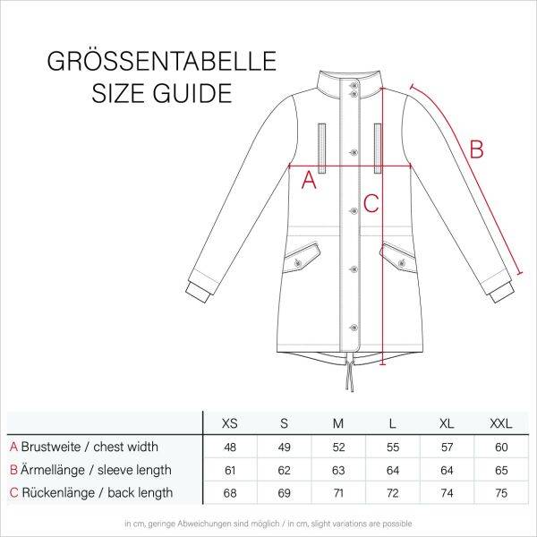 Navahoo Manolya-Sun Damen Parka Übergangsjacke Großer Ausverkauf