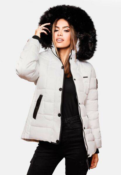 Navahoo Unique Damen gesteppte Winterjacke Jubiläumsangebot