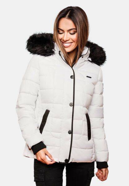 Navahoo Unique Damen gesteppte Winterjacke Jubiläumsangebot