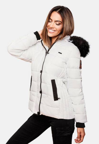 Navahoo Unique Damen gesteppte Winterjacke Jubiläumsangebot