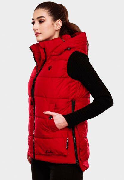 Navahoo Zarinaa Damen Weste Steppweste Ärmellose Jacke Lagerräumung