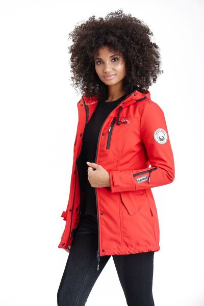 Navahoo Zimtzicke Damen lange Softshell Jacke Heißer Verkauf