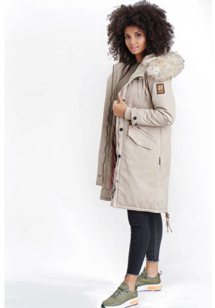Navahoo Navahoo Kin-Joo Damen Parka Winterjacke Mit Kapuze Exklusive Angebote