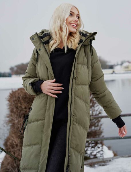 Navahoo Navahoo Kuschelmausi lange Damen Winterjacke Räumungsverkauf