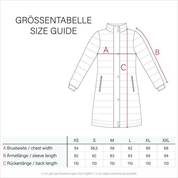Navahoo Navahoo Kuschelmausi lange Damen Winterjacke Räumungsverkauf
