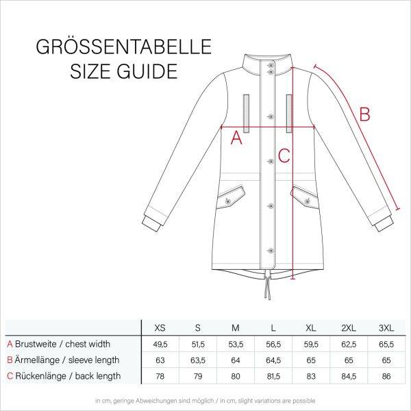Navahoo Navahoo LaViva warme Damen Winterjacke mit Teddyfell Sonderangebote