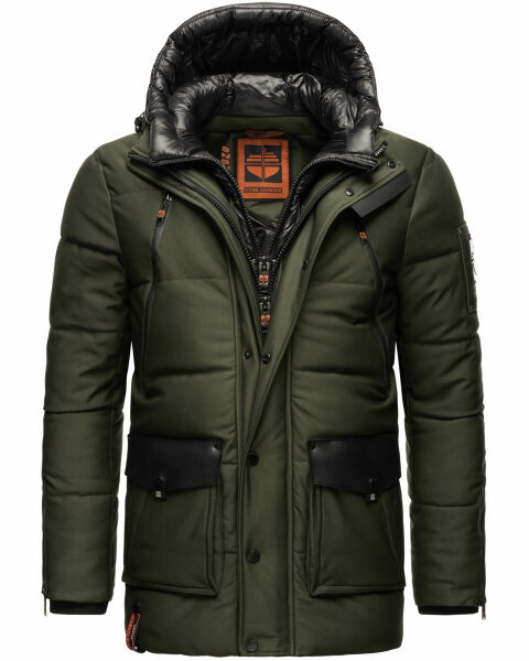 Navahoo Stone Harbour Mitjaa Herren Winter Jacke Parka Vatertagsangebot