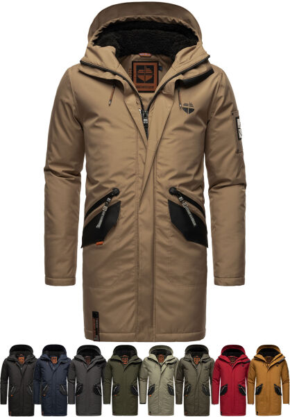 Navahoo Stone Harbour Ragaan Herren Winterjacke Lagerräumung