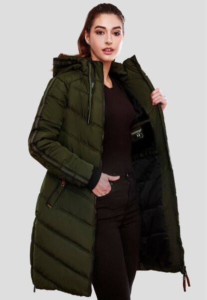 Navahoo Armasa lange Damen Winter Steppjacke Kauf eins, bekomm eins gratis