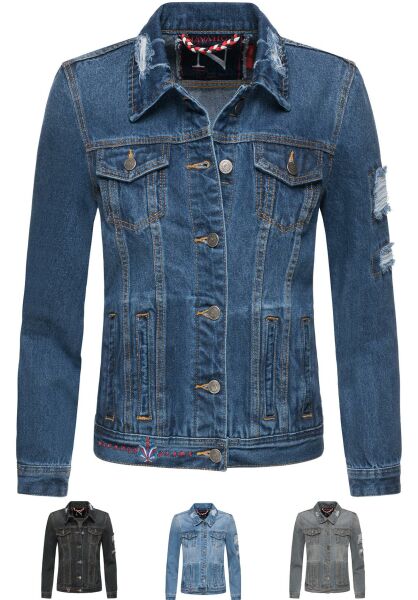 Navahoo Navahoo Pamuyaa Damen Jeans Jacke Bis zu 65% Rabatt