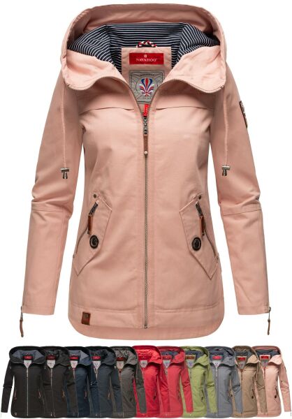 Navahoo Navahoo Wekoo Damen Übergangsjacke mit Kapuze