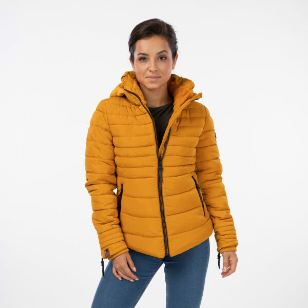 Navahoo Amber Damen Winter Steppjacke mit Teddyfell Discount Store für neue Produkte