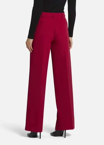 Nicowa Wide Leg Twill Pants - VINIWIA in REDarticle number NC9A24002014E-014 Verkauf