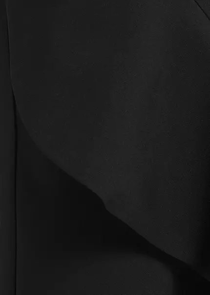 Nicowa Twill Ruffle Skirt - LOWIANA in BLACKarticle number NC9A24004019E-002 Angebote