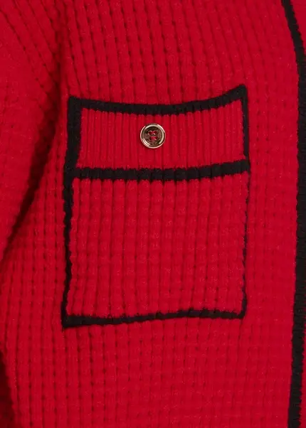 Nicowa Oversized cardigan - IDOWIA in REDarticle number NC8A22104014E-014 im Angebot