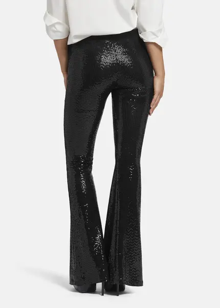 Nicowa Jersey Sequin Pants - VICOWI in BLACKarticle number NC9A22908019E-002 Günstiger Verkauf