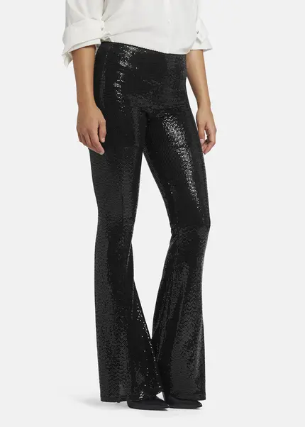 Nicowa Jersey Sequin Pants - VICOWI in BLACKarticle number NC9A22908019E-002 Günstiger Verkauf