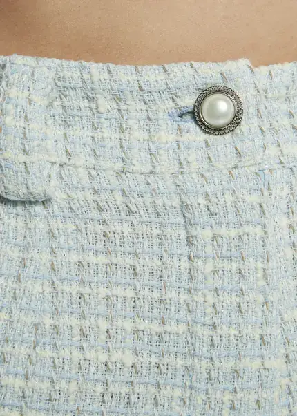Nicowa Casual Bouclé shorts - PALOWI in LIGHT BLUEarticle number NC9A12604025E-025 Fabrikpreis