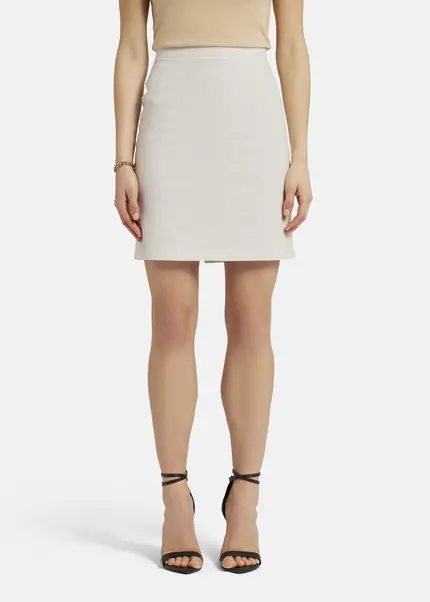 Nicowa Classic sheath skirt - TRECAWI in WHITEarticle number NC9A12402011E-004 Sonderangebot