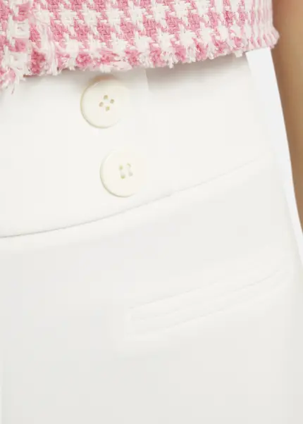 Nicowa Twill Marlene trousers - COREANA in whitearticle number NC9A1400211E-004 Black Friday