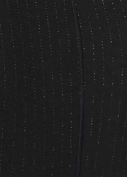 Nicowa Cropped Pinstripe Twill Top - LOWICA in BLACK PINSTRIPEarticle number NC9A24007019E-002 Cyber Monday