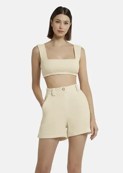 Nicowa Bouclé bustier - JALINOWA in CREAMarticle number NC9A12603011E-072 Valentinstagsangebot