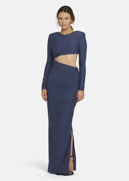 Nicowa Cut Out Evening Dress - OCAWI in MIDNIGHT BLUEarticle number NC9A24010035E-035 Tägliche Deals