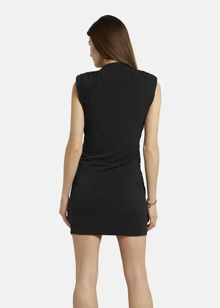 Nicowa Mini dress with shoulder pads - NOCIWA in Blackarticle number NC9A1400819E-002 Kostenlose Rückgabe